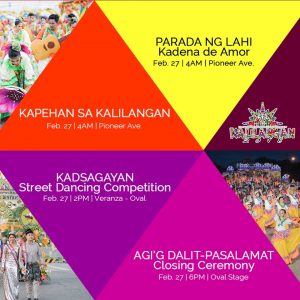 kalilangan festival 2018 schedule of activities