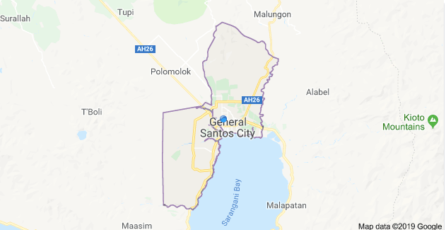 general santos city on google map